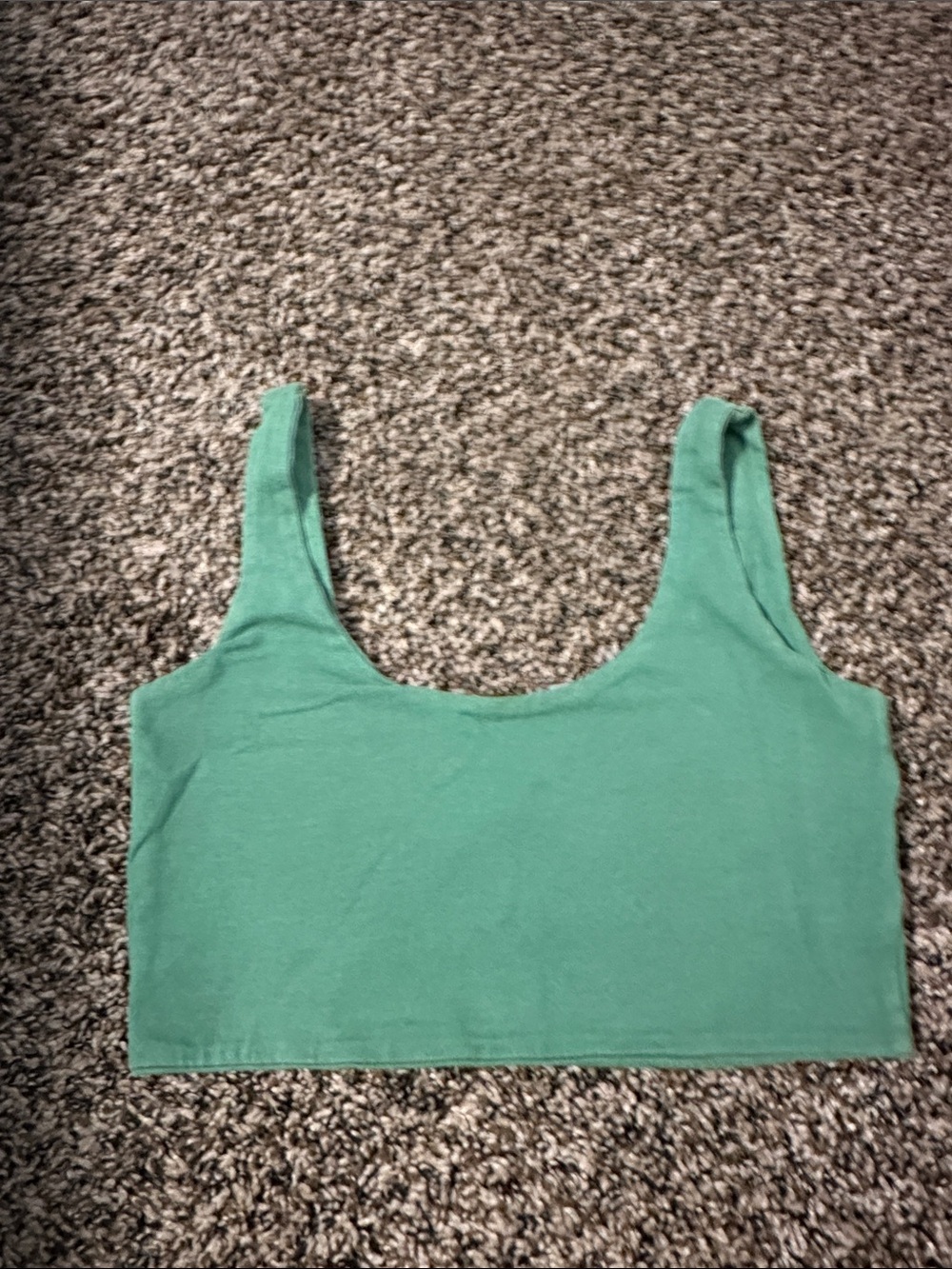 Cotton On Mint Green Scoop Neck Crop Tank